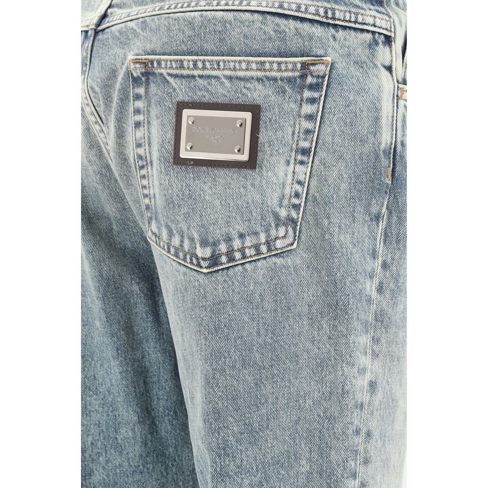 Dolce & Gabbana Jeans mit Worn-Effekt