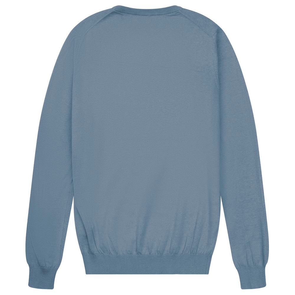 AT.P.CO Hellblauer Baumwollpullover für Männer