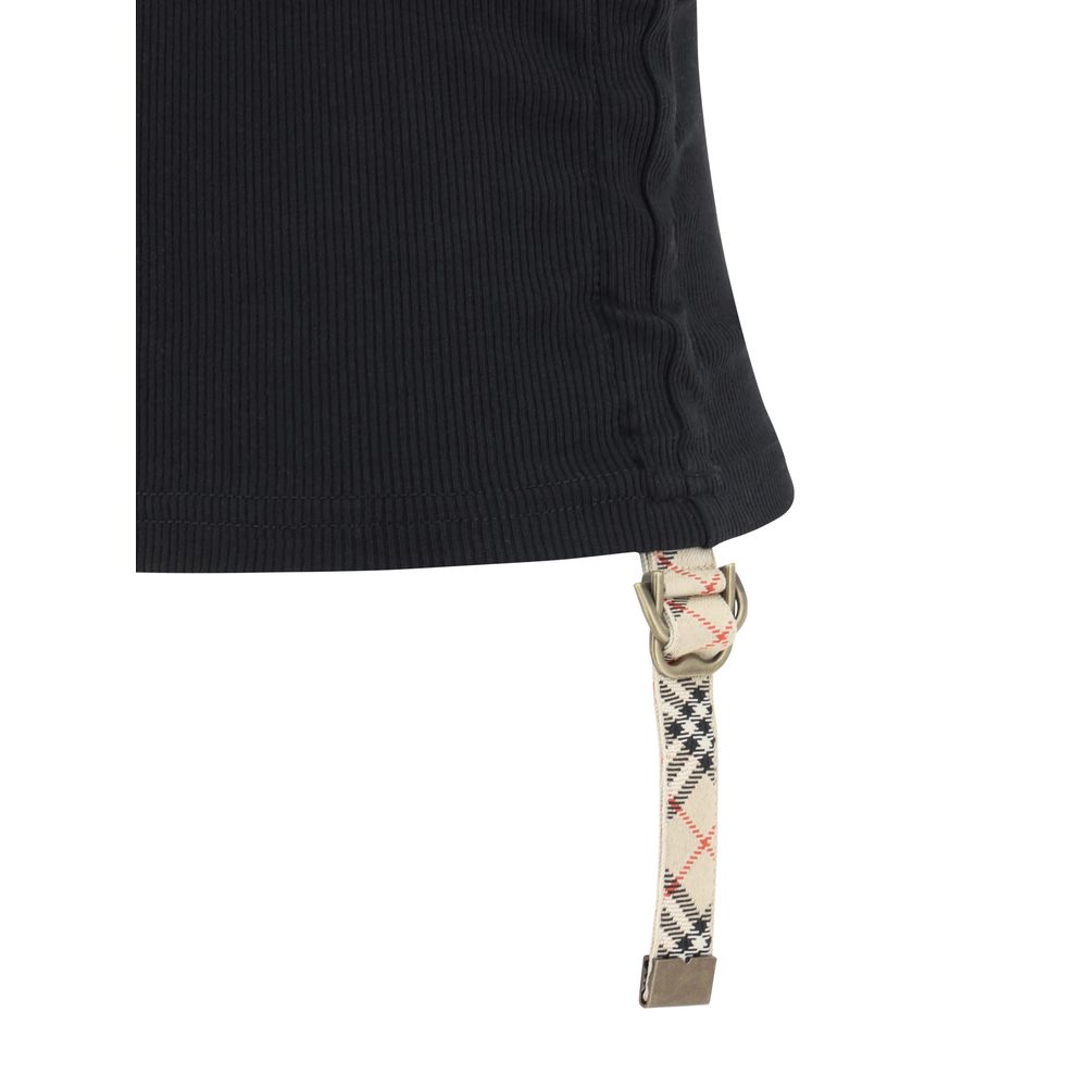 Burberry Archiv Karo-Bordüre Tank Top