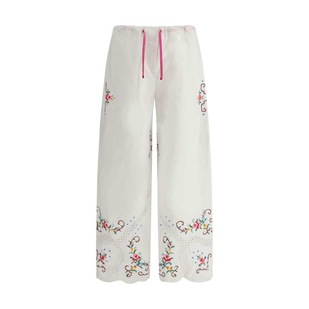 Ella Hose mit Blumendetails