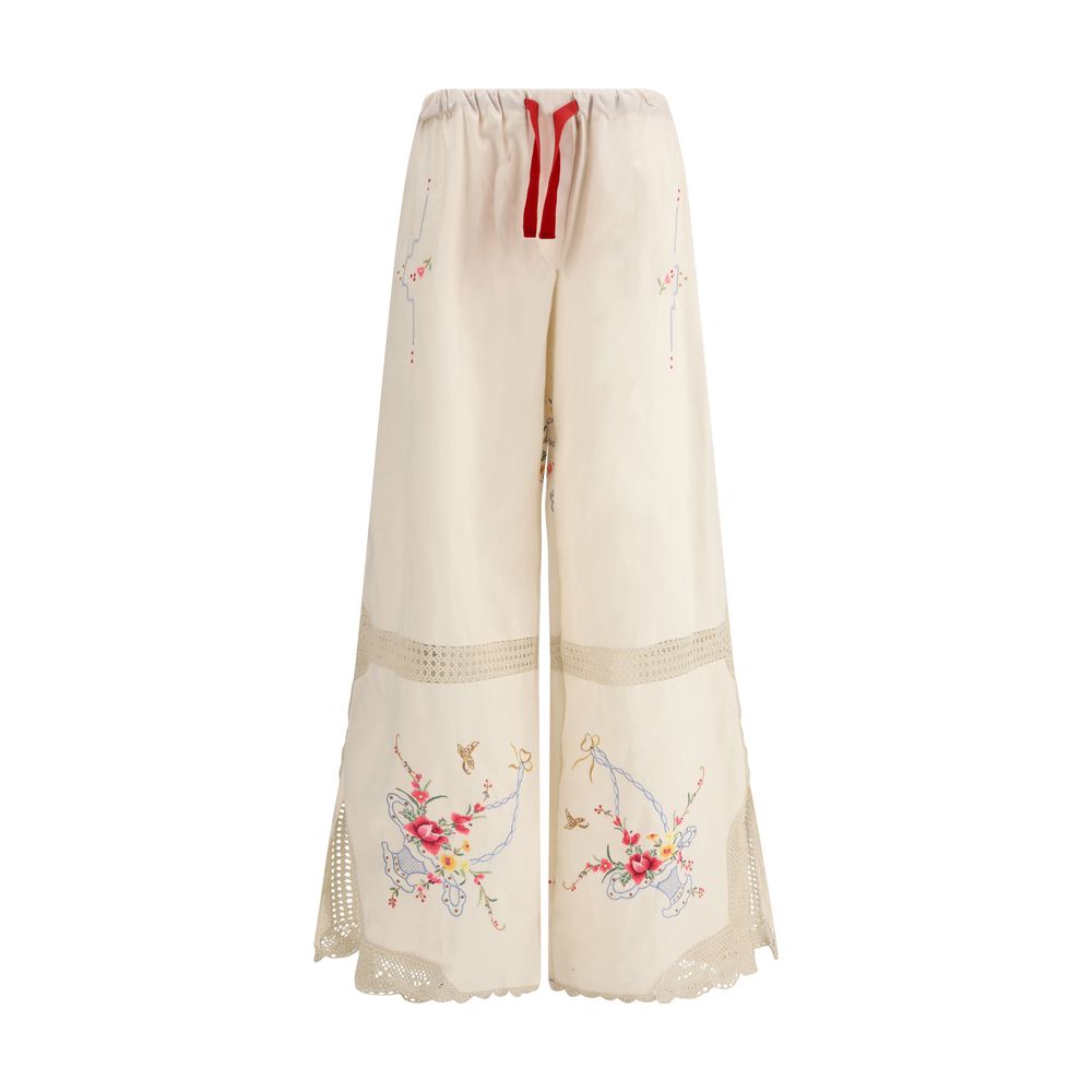 Ella Hose mit Blumendetails