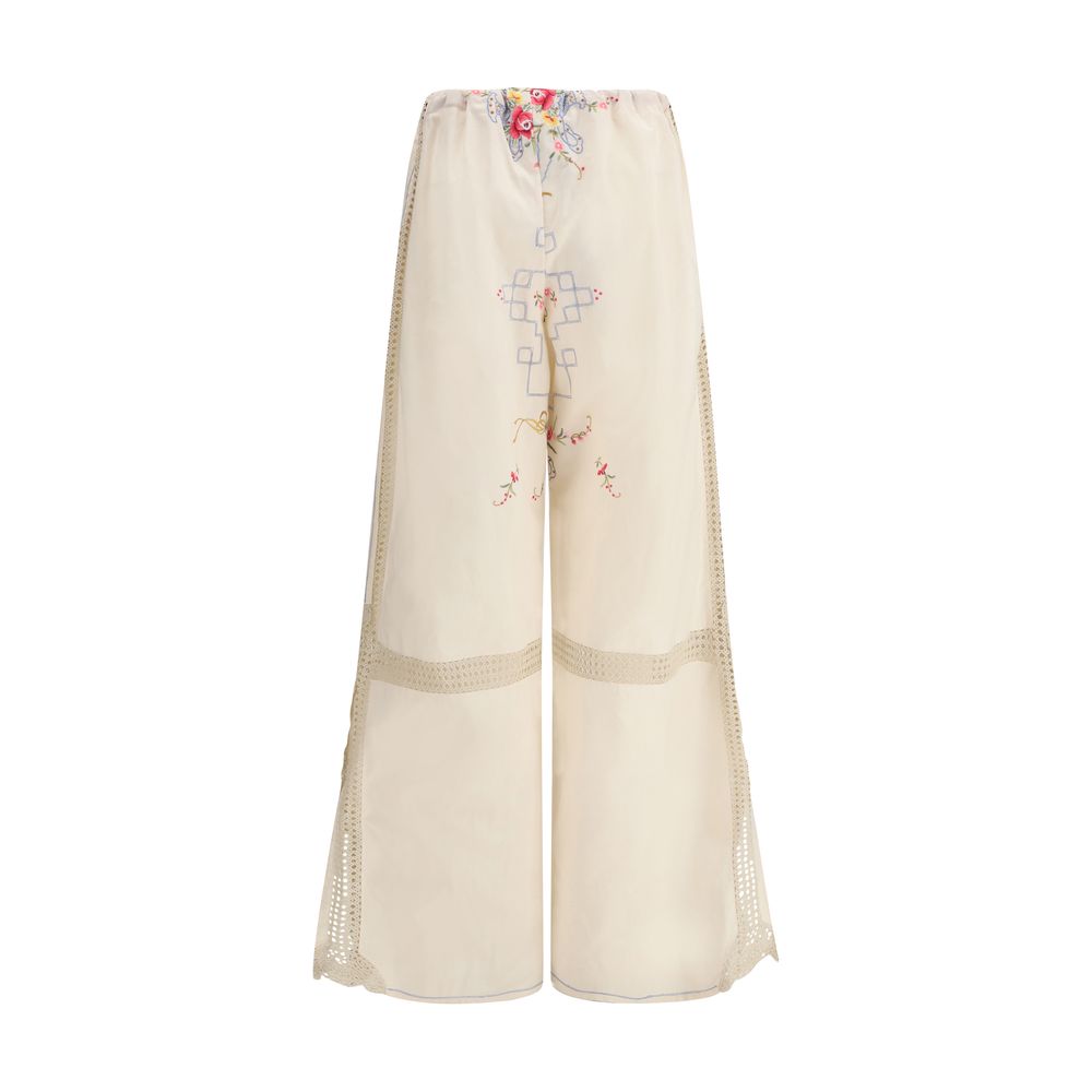 Ella Hose mit Blumendetails