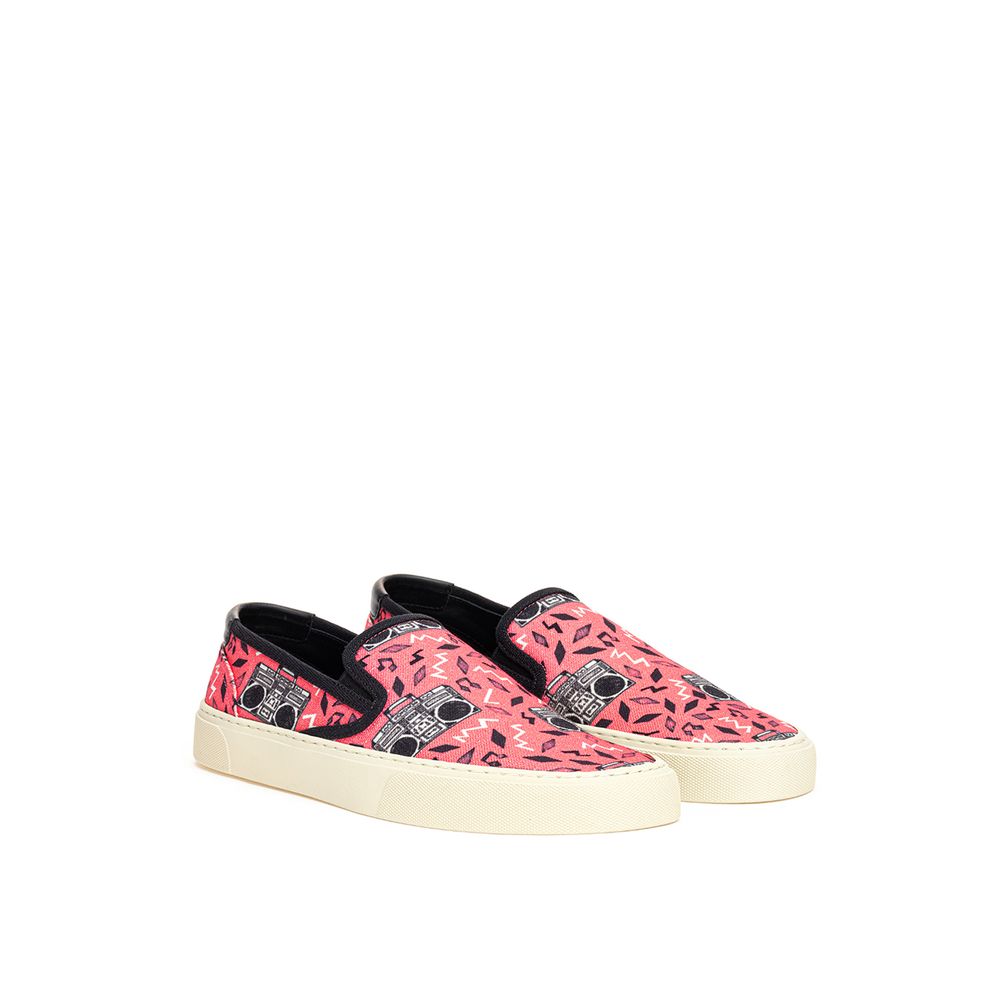 Pink Cotton Sneakers