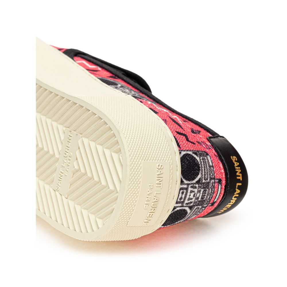 Pink Cotton Sneakers