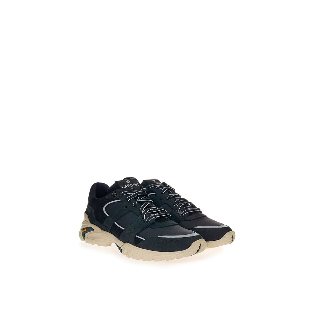 Black suede sneaker