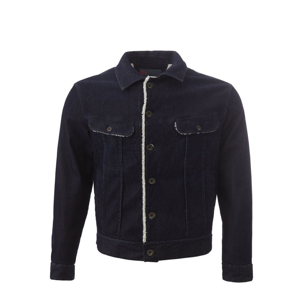 Blue cotton jacket