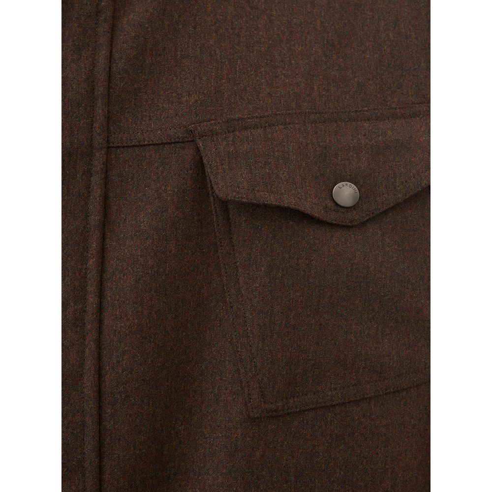 Elegant blue wool jacket for men
