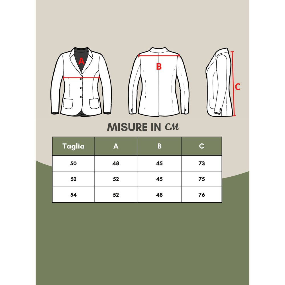 Lardini Elegant jacket in multicolored linen