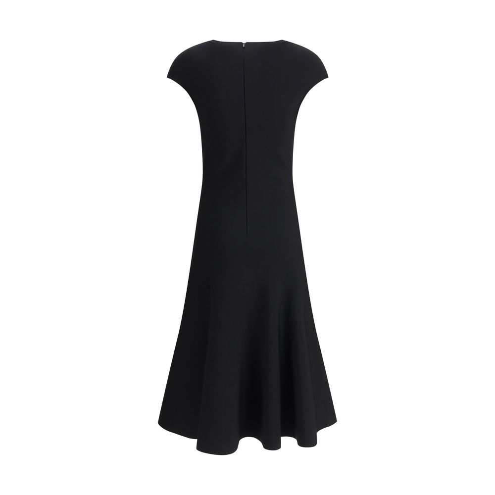 Alexander McQueen Ausgestelltes Minikleid