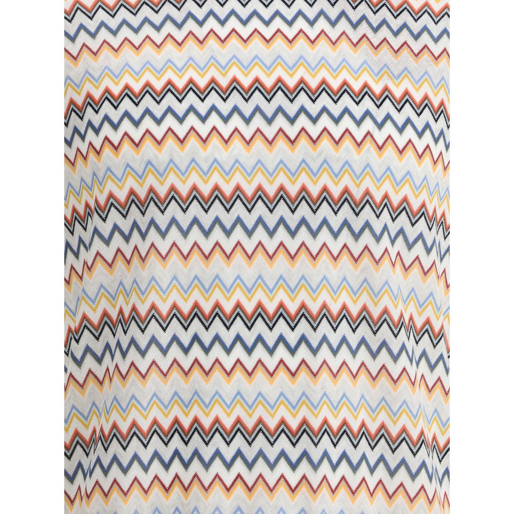 Missoni ZickZack-Muster Strick-T-Shirt