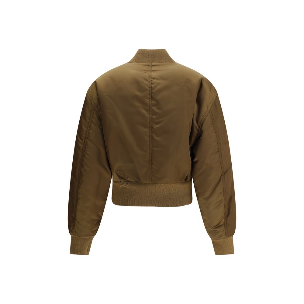 Saint Laurent Glänzende Bomberjacke aus Nylon