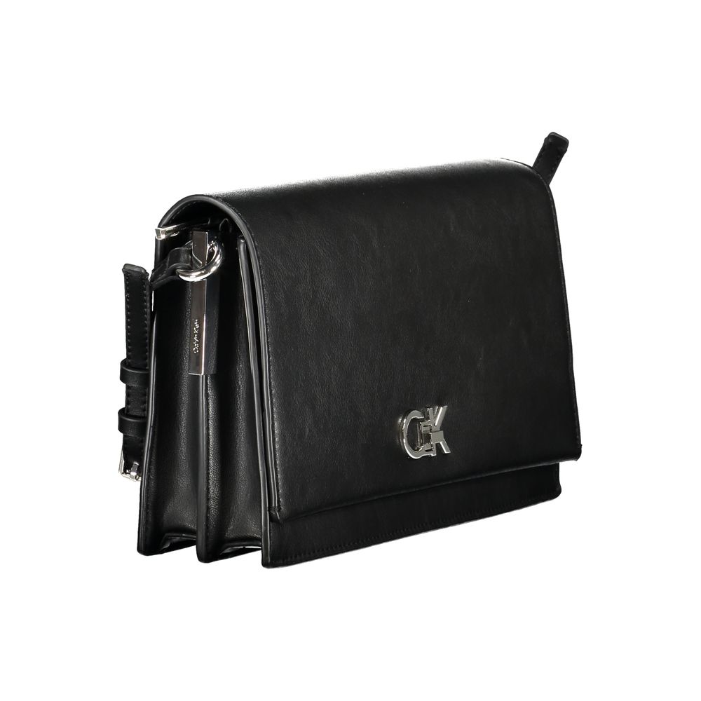 Calvin Klein Schwarz Polyester Frauen Handtasche
