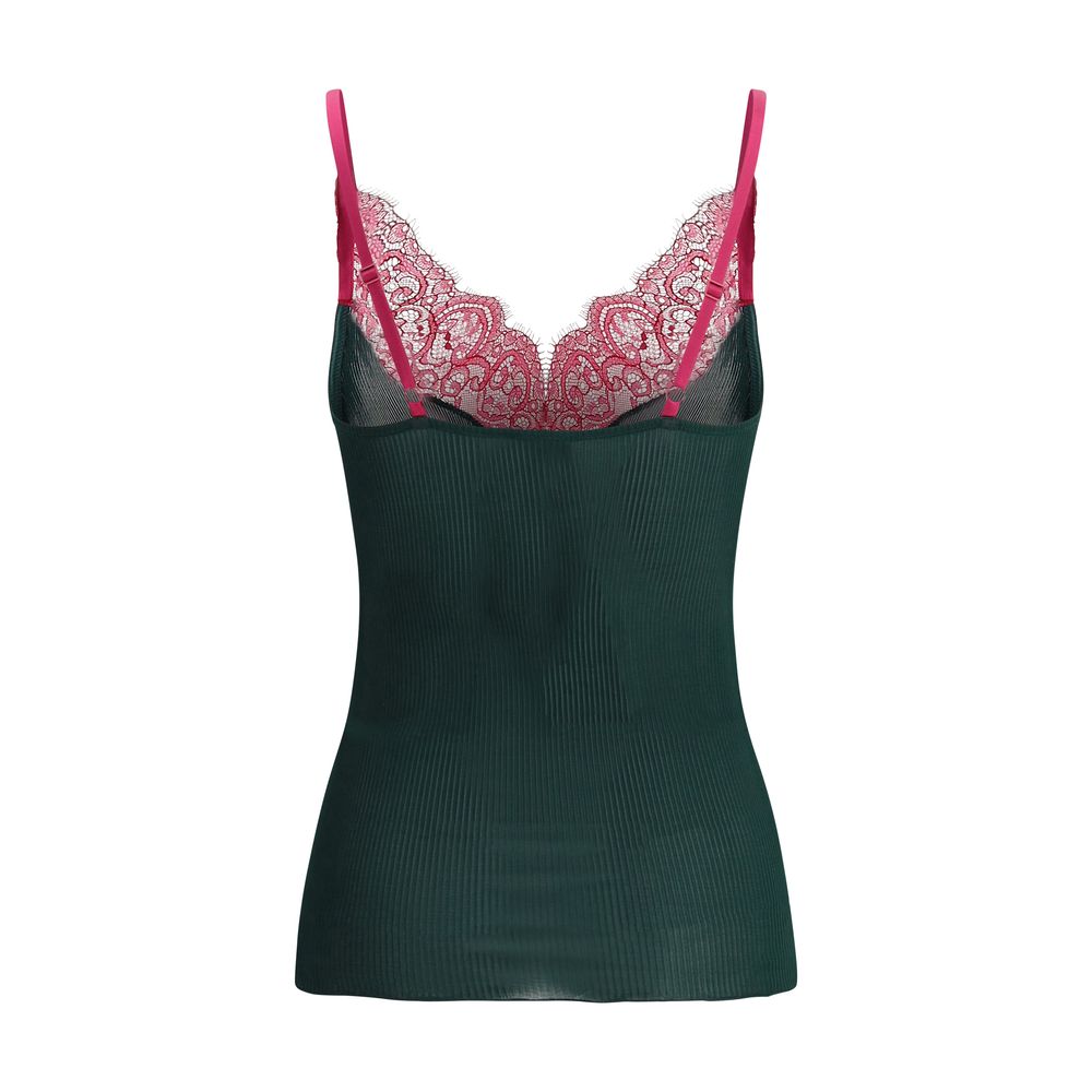 Saint Laurent Spitzen-Top