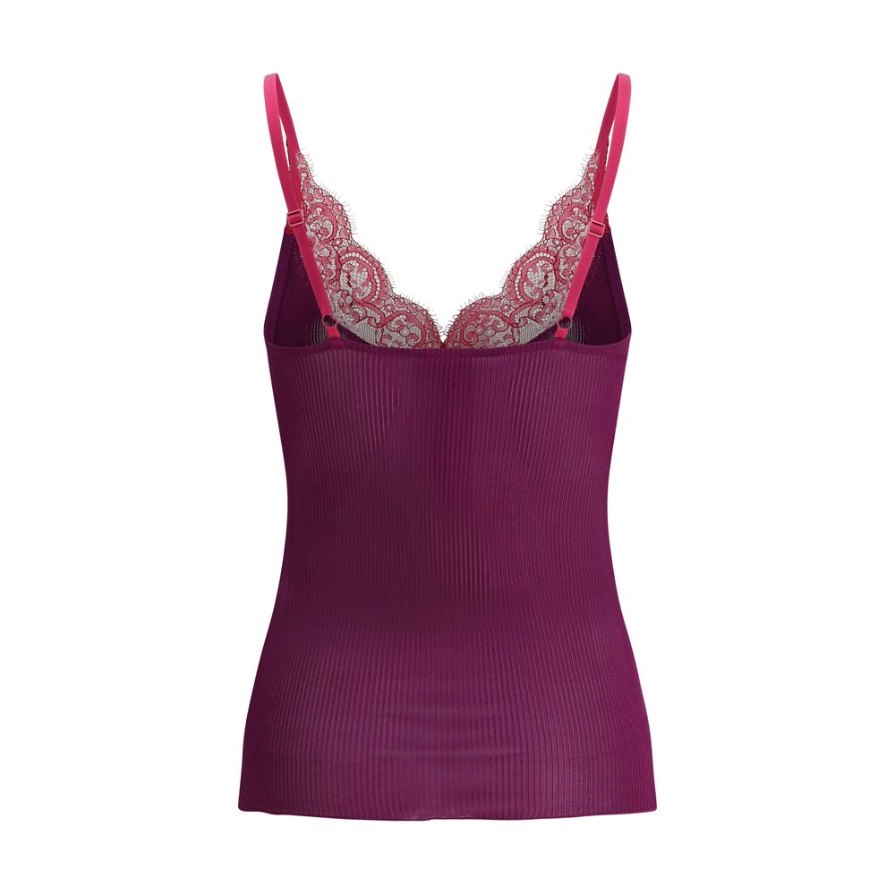 Saint Laurent Spitzen-Top