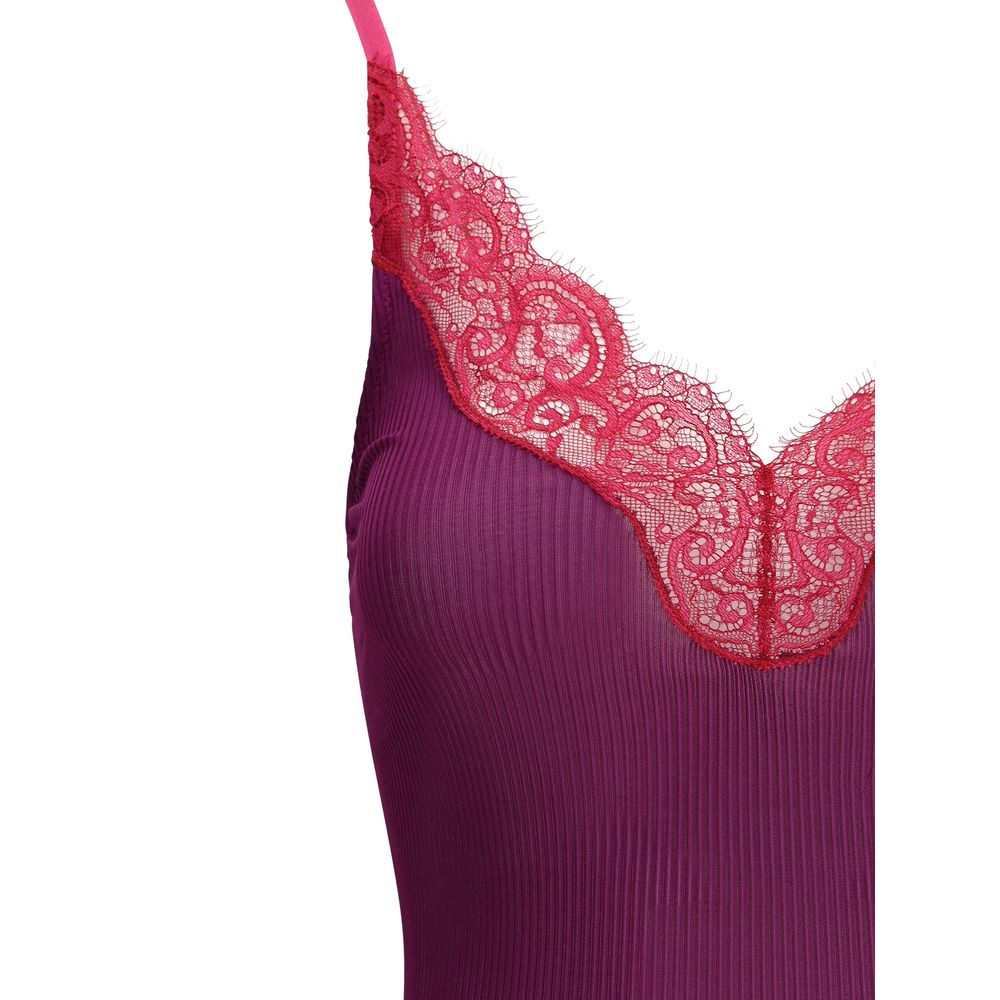 Saint Laurent Spitzen-Top