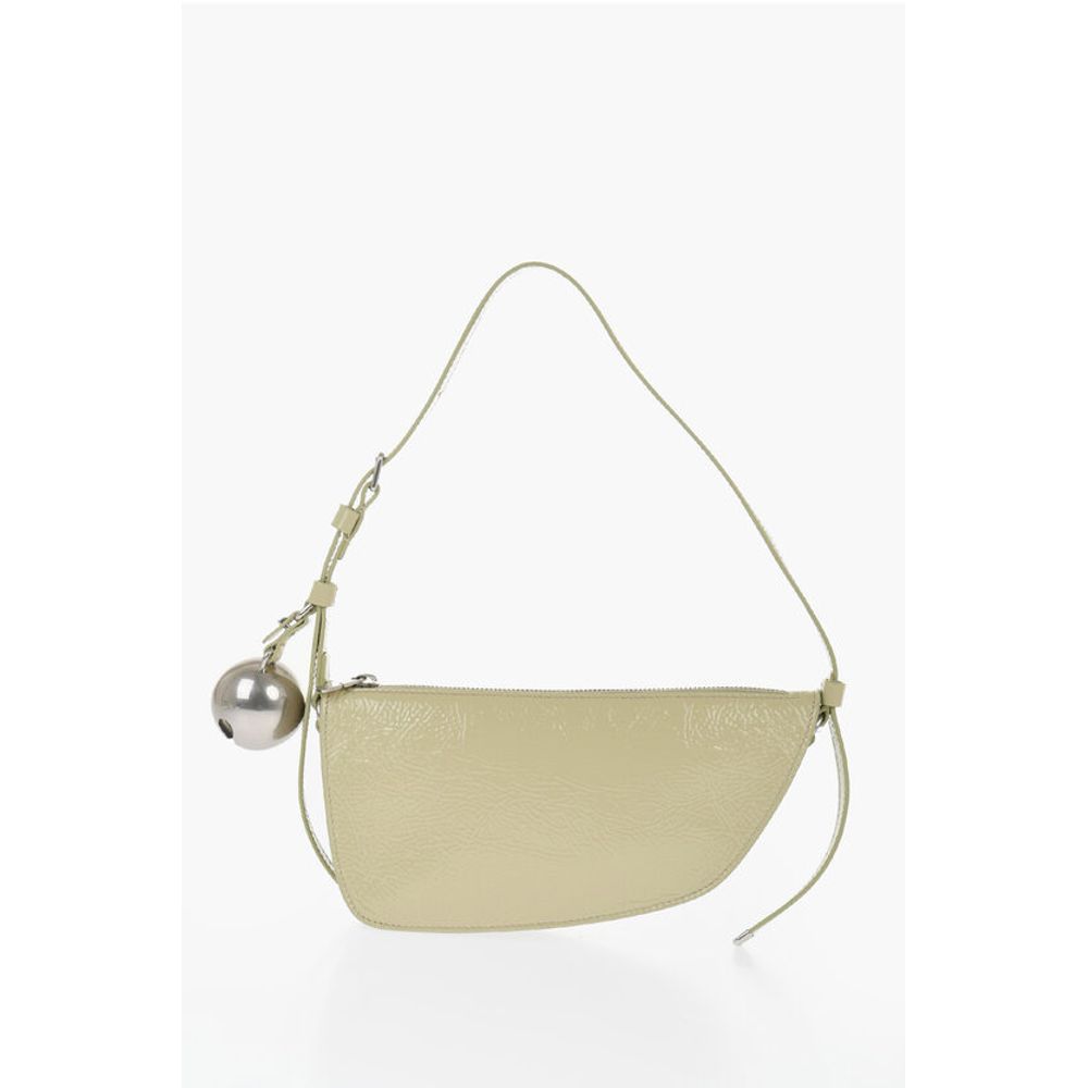 Burberry Beige Lammfell Umhängetasche