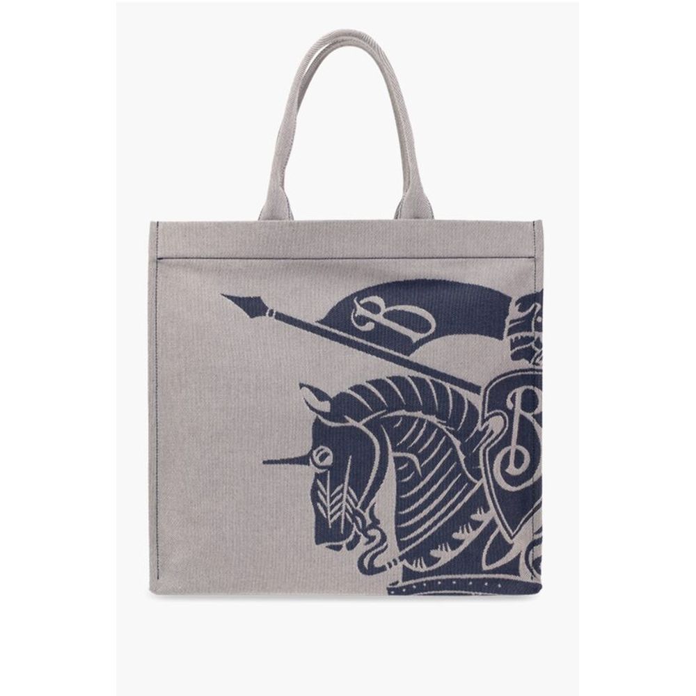 Burberry Bicolor Umhängetasche aus Baumwolle