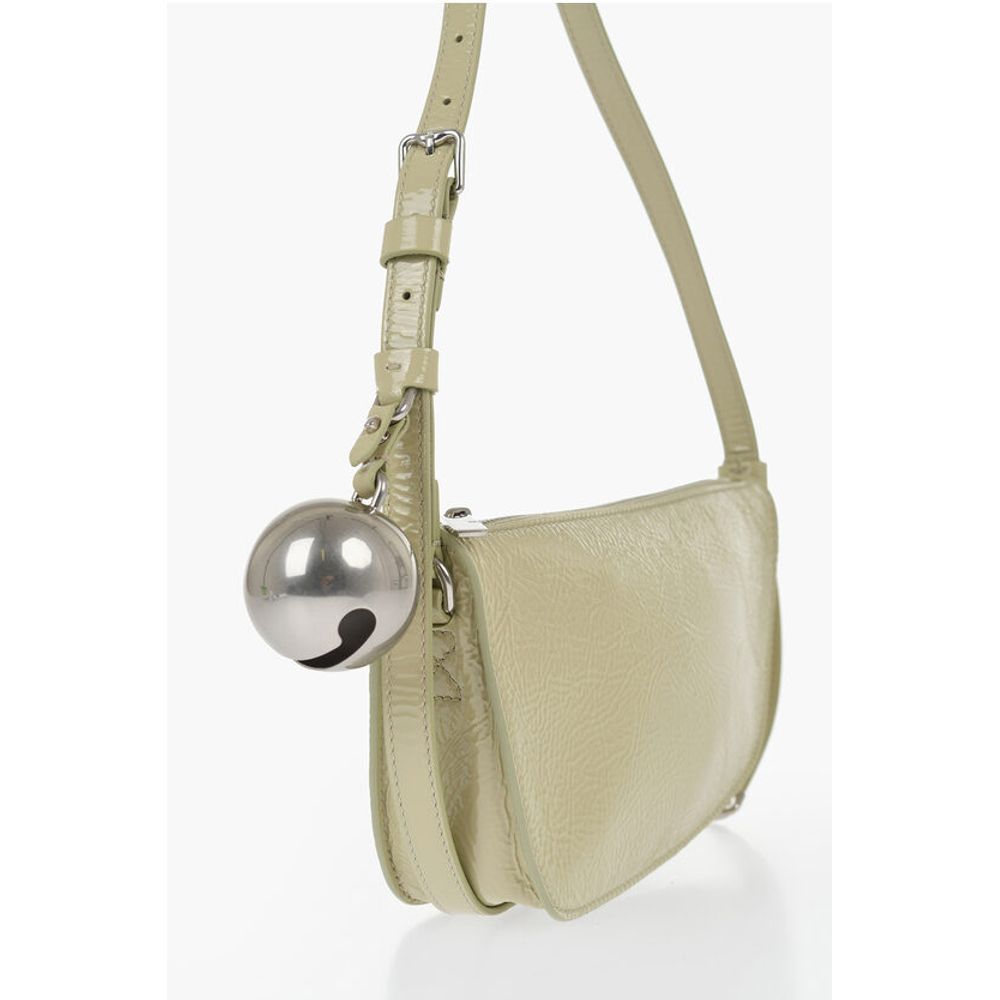 Burberry Beige Lammfell Umhängetasche