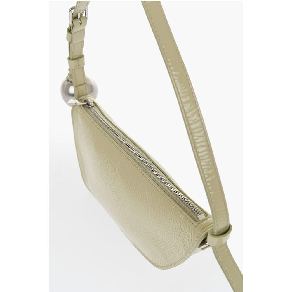 Burberry Beige Lammfell Umhängetasche