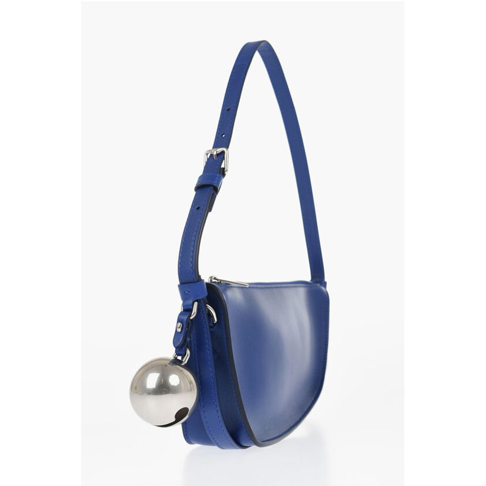 Burberry Umhängetasche aus blauem Lammfell