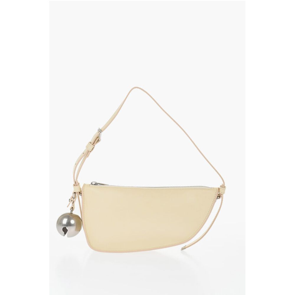 Burberry Beige Lammfell Umhängetasche