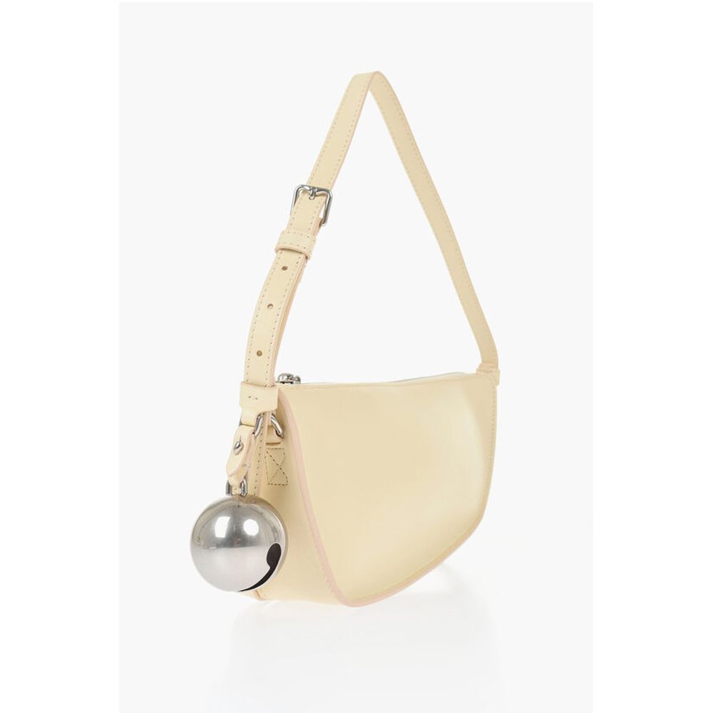 Burberry Beige Lammfell Umhängetasche