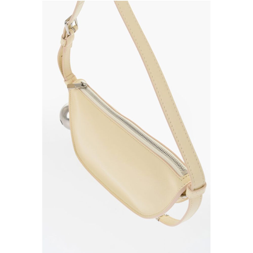 Burberry Beige Lammfell Umhängetasche