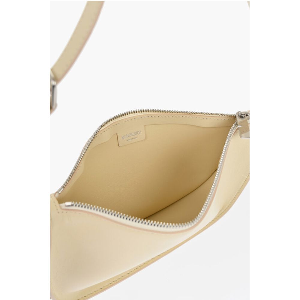 Burberry Beige Lammfell Umhängetasche