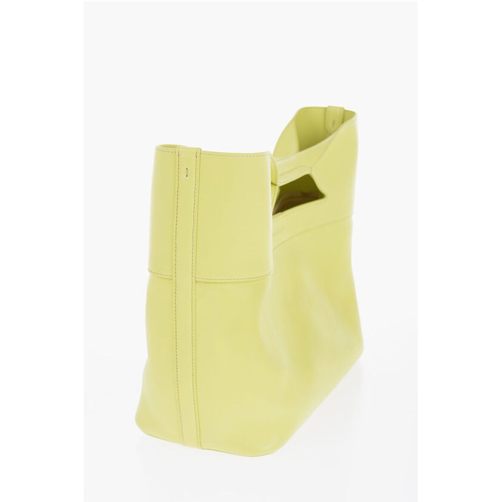 Alexander McQueen Gelbe Leder Tote Bag