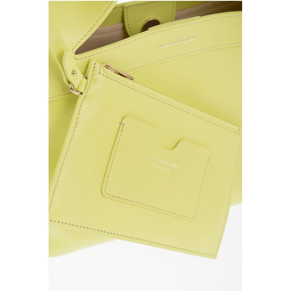 Alexander McQueen Gelbe Leder Tote Bag