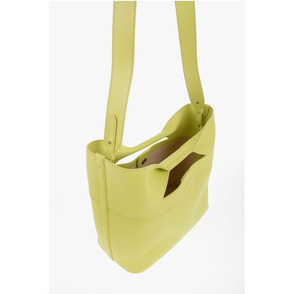 Alexander McQueen Gelbe Leder Tote Bag