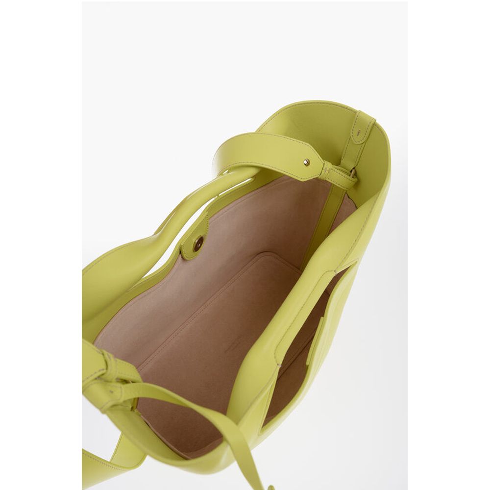 Alexander McQueen Gelbe Leder Tote Bag