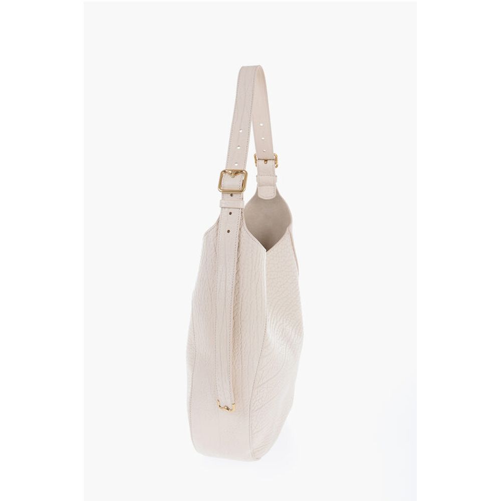 Burberry Weiße Leder-Umhängetasche