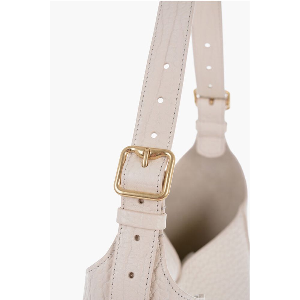 Burberry Weiße Leder-Umhängetasche