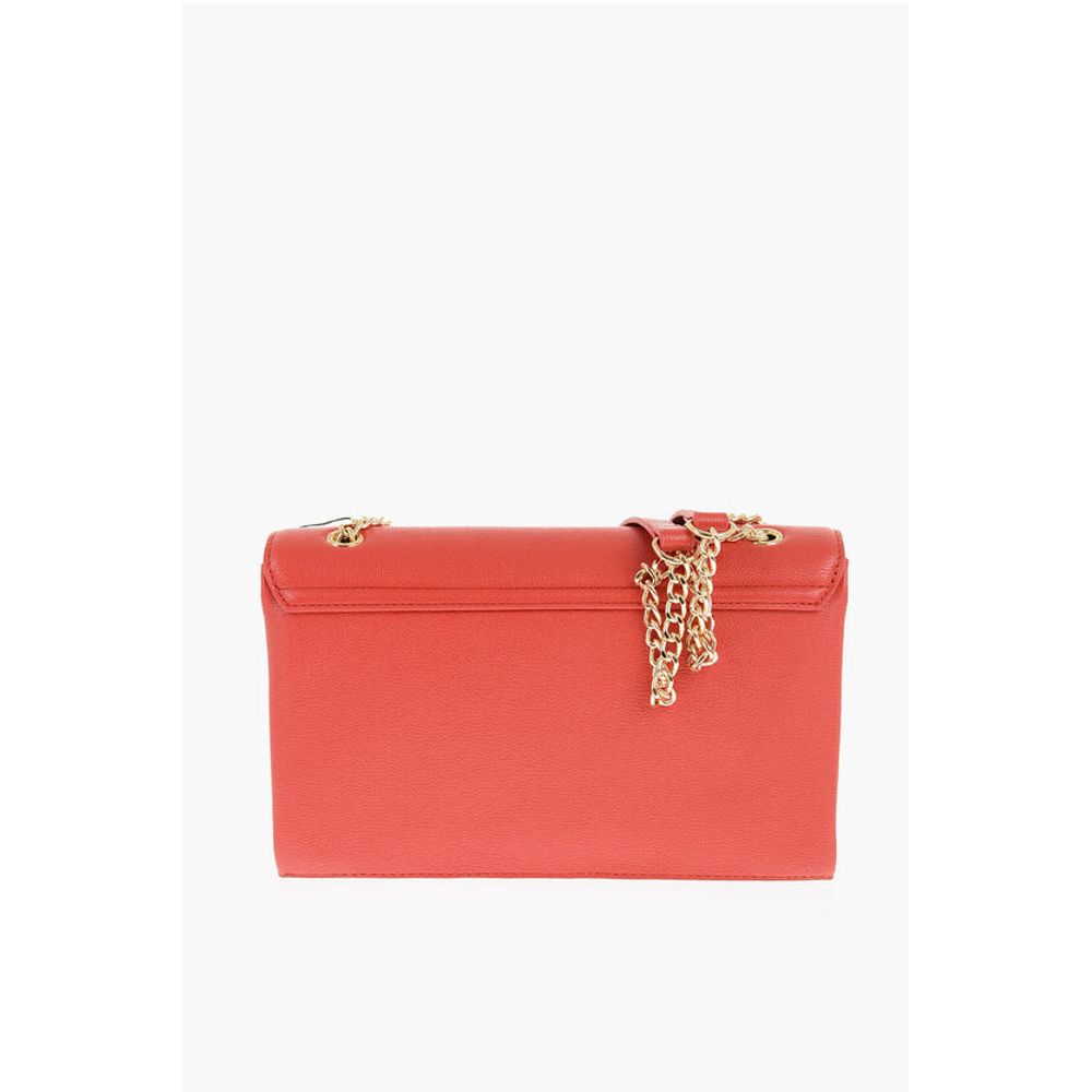 Moschino Rote Polyethylen-Umhängetasche