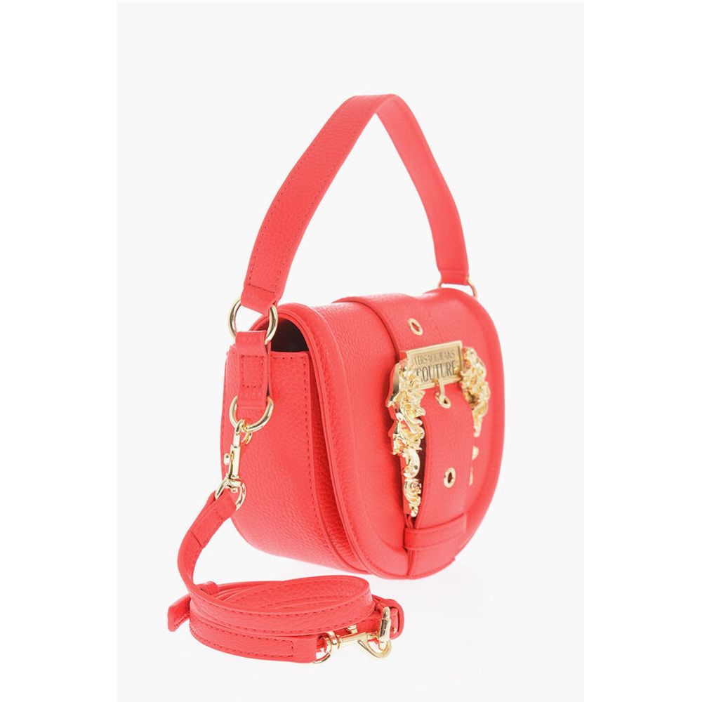 Versace Rote Polyester-Umhängetasche