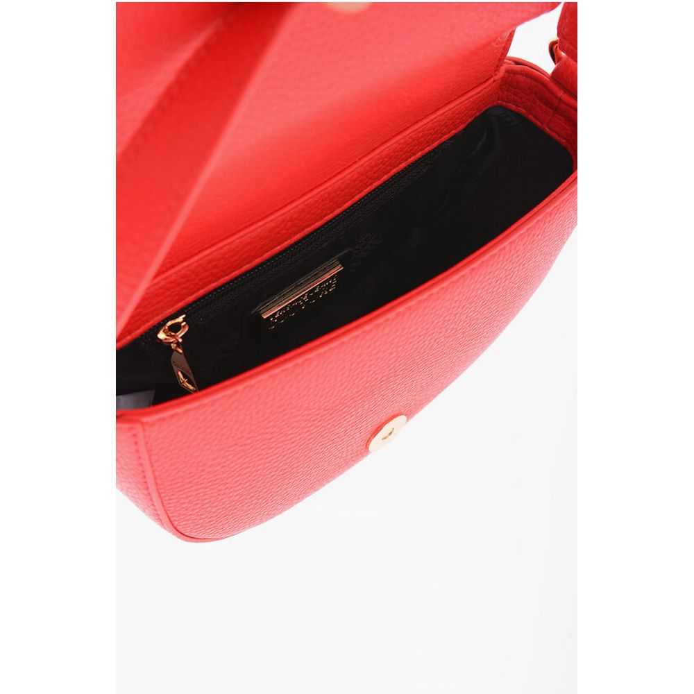 Versace Rote Polyester-Umhängetasche