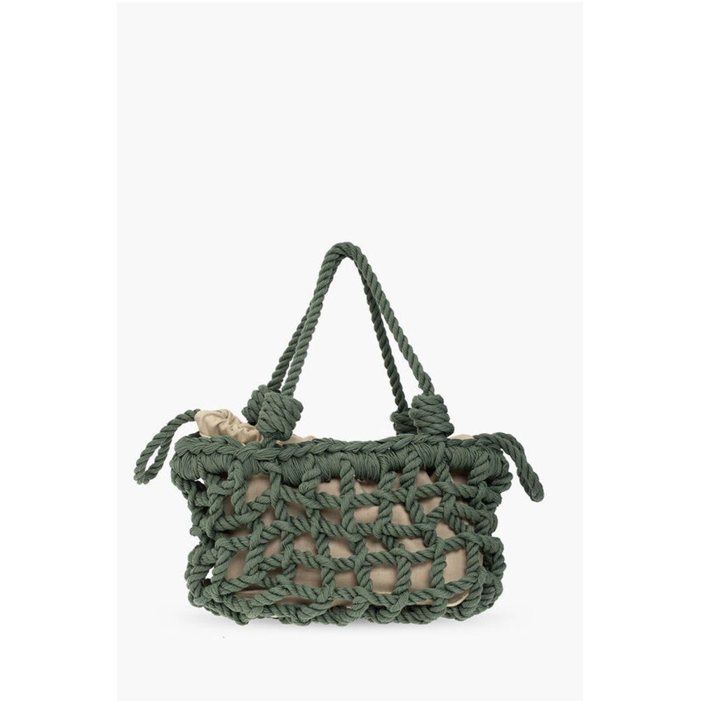 Dsquared² Grüne Polyester-Umhängetasche