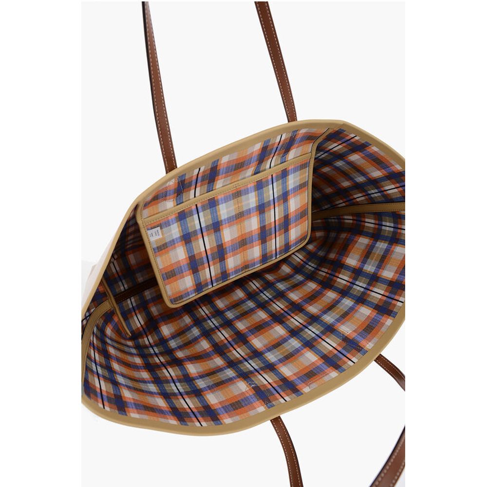 Tory Burch Beige Baumwolle Umhängetasche