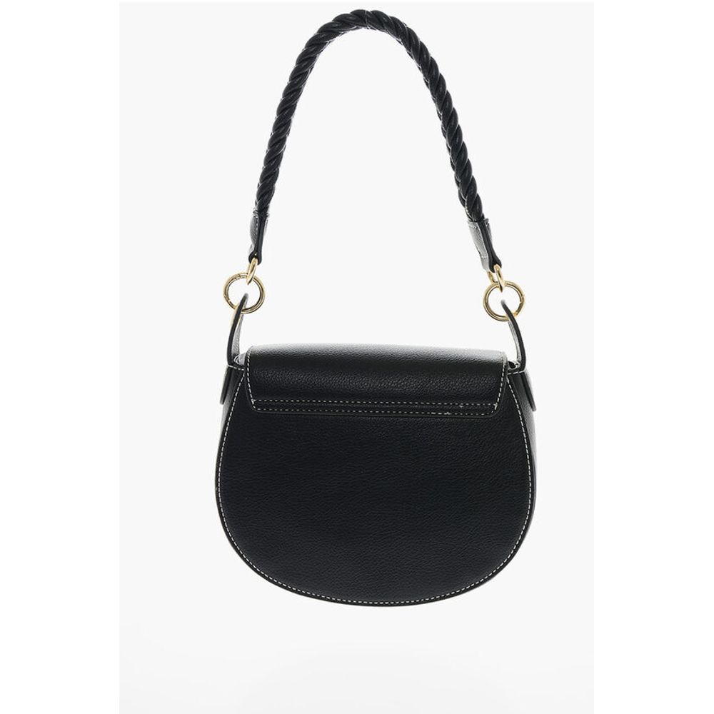 Moschino Schwarze Polyethylen-Umhängetasche