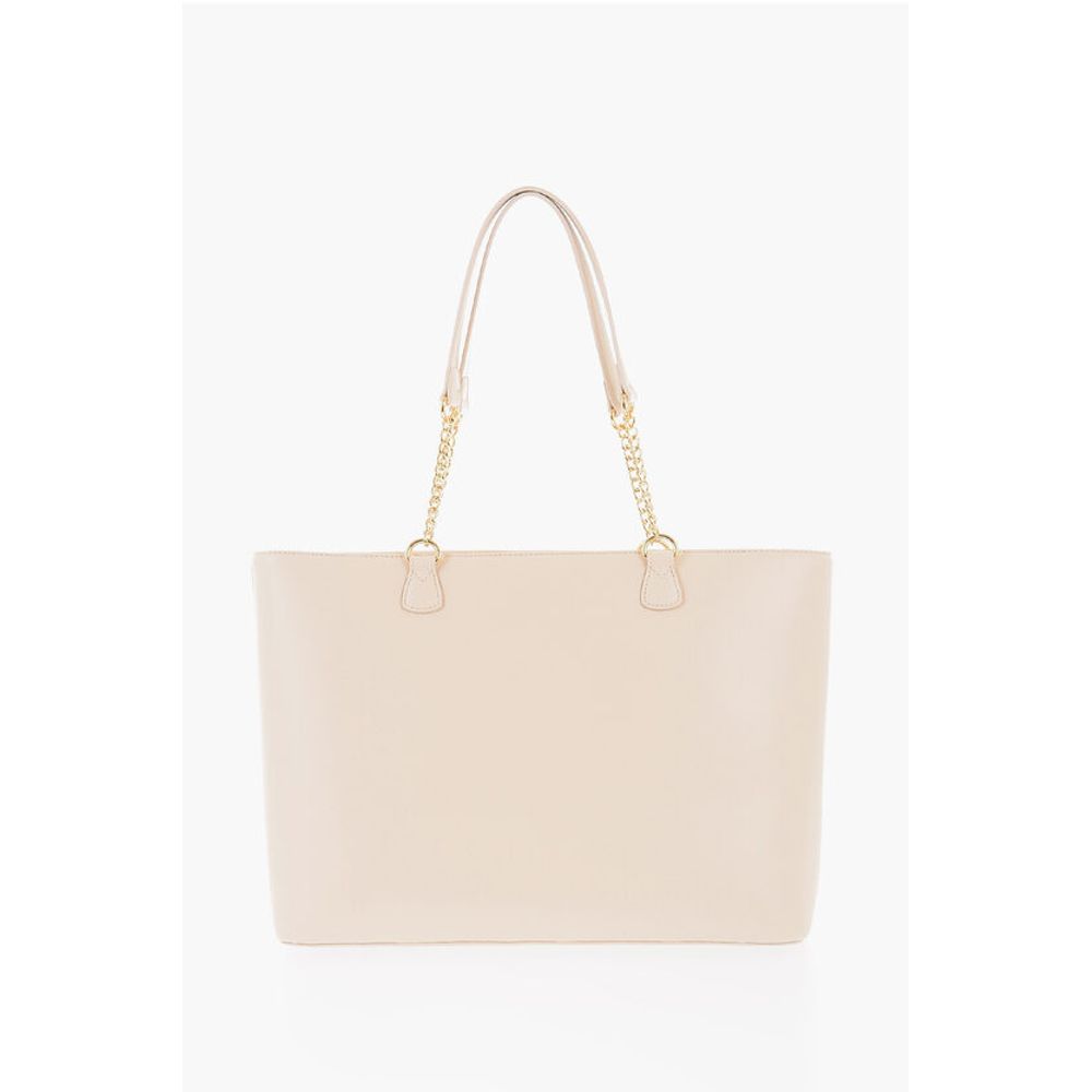 Moschino Beige Polyethylen Umhängetasche