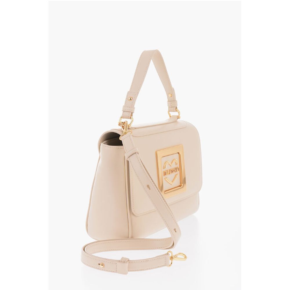 Moschino Beige Polyethylen Umhängetasche