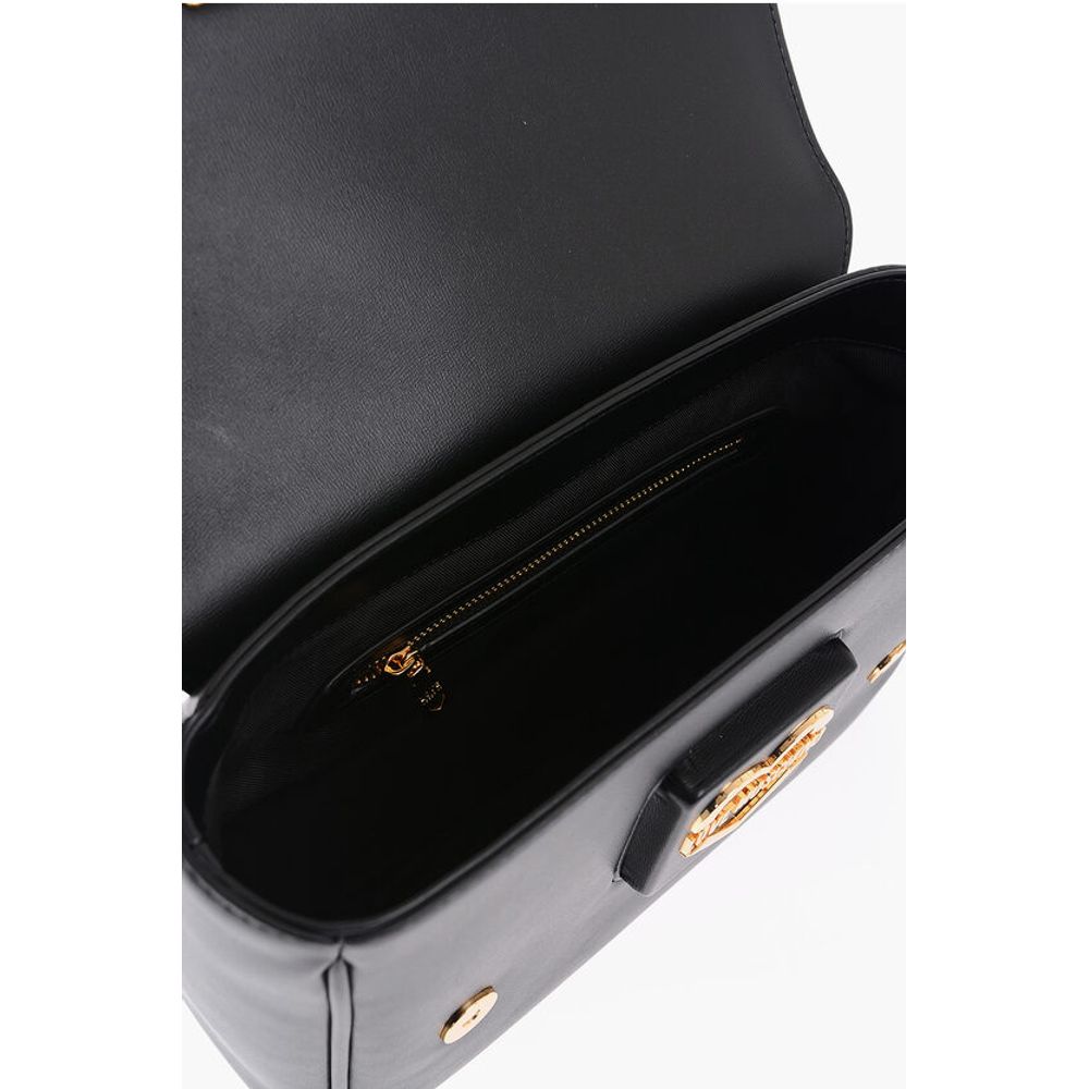 Moschino Schwarze Polyethylen-Umhängetasche