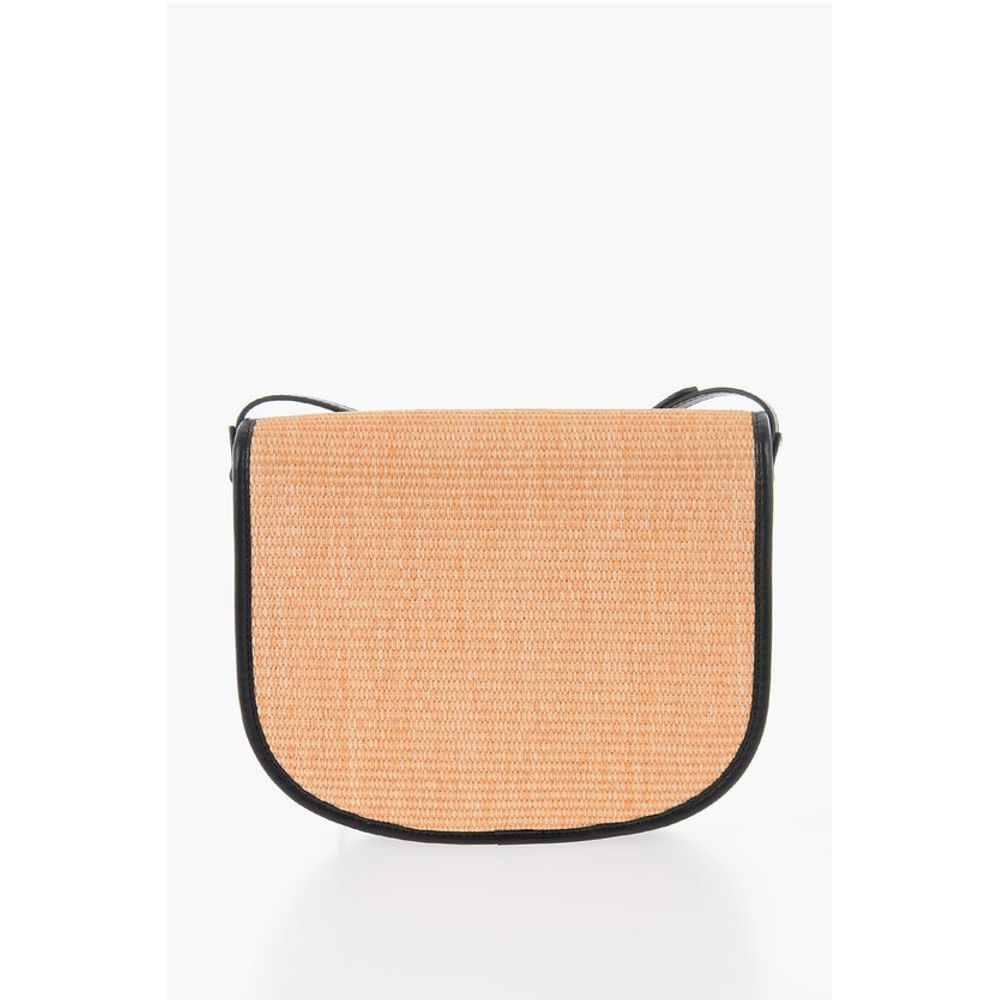 Moschino Bicolor Umhängetasche aus Baumwolle