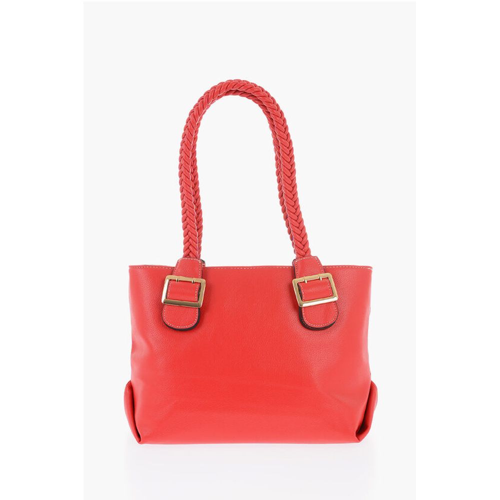 Moschino Rote Polyethylen-Umhängetasche