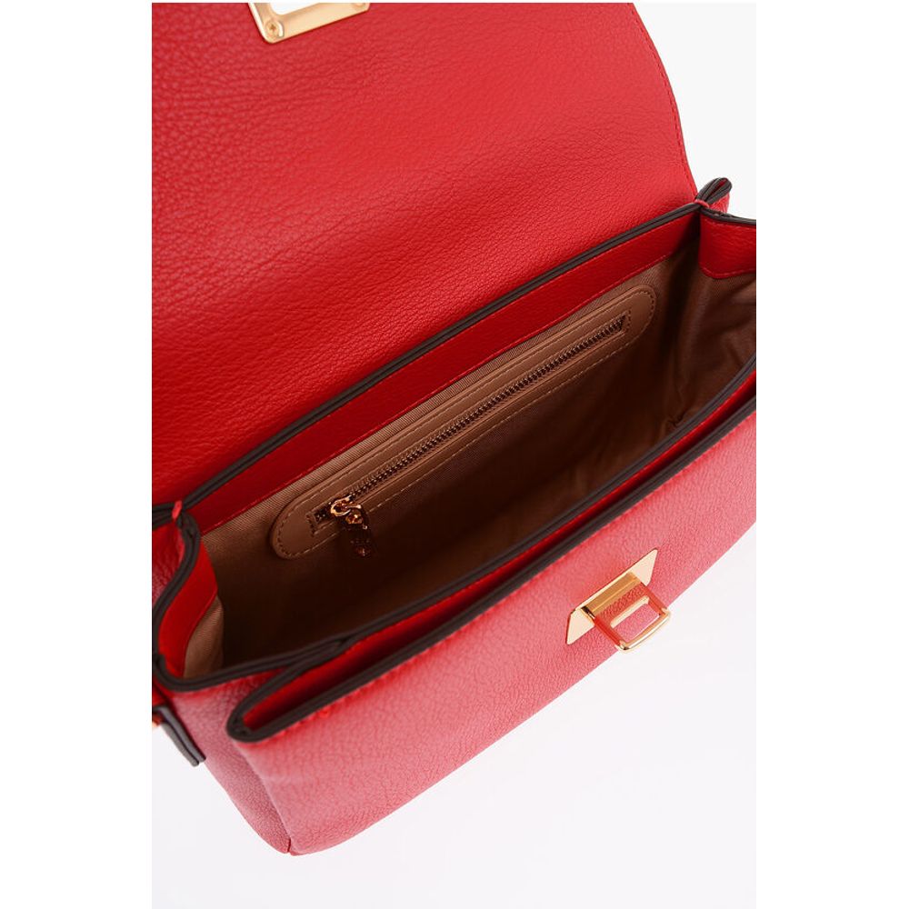 Moschino Rote Polyethylen-Umhängetasche