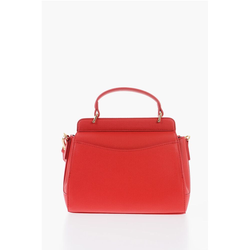 Moschino Rote Polyethylen-Tragetasche