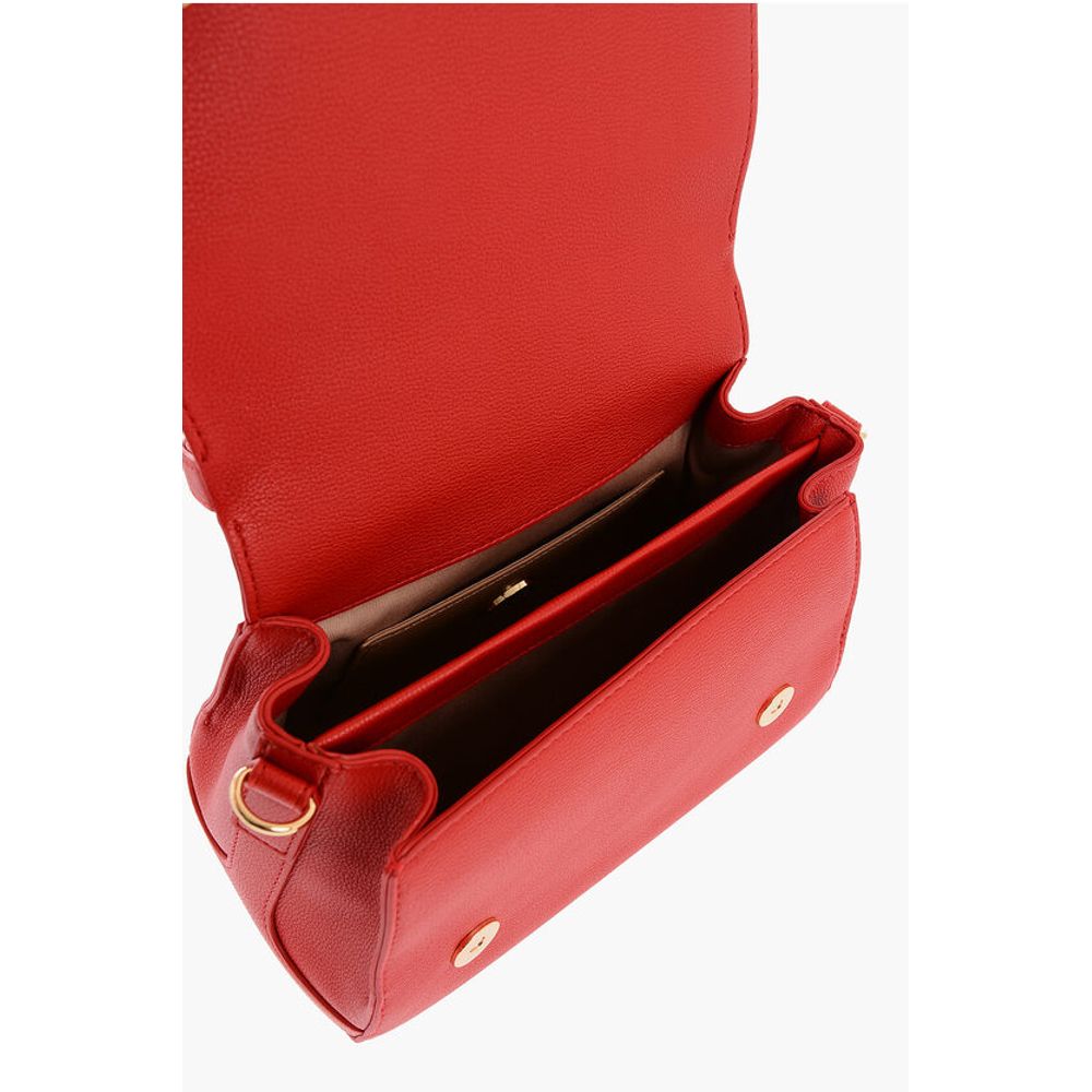 Moschino Rote Polyethylen-Tragetasche