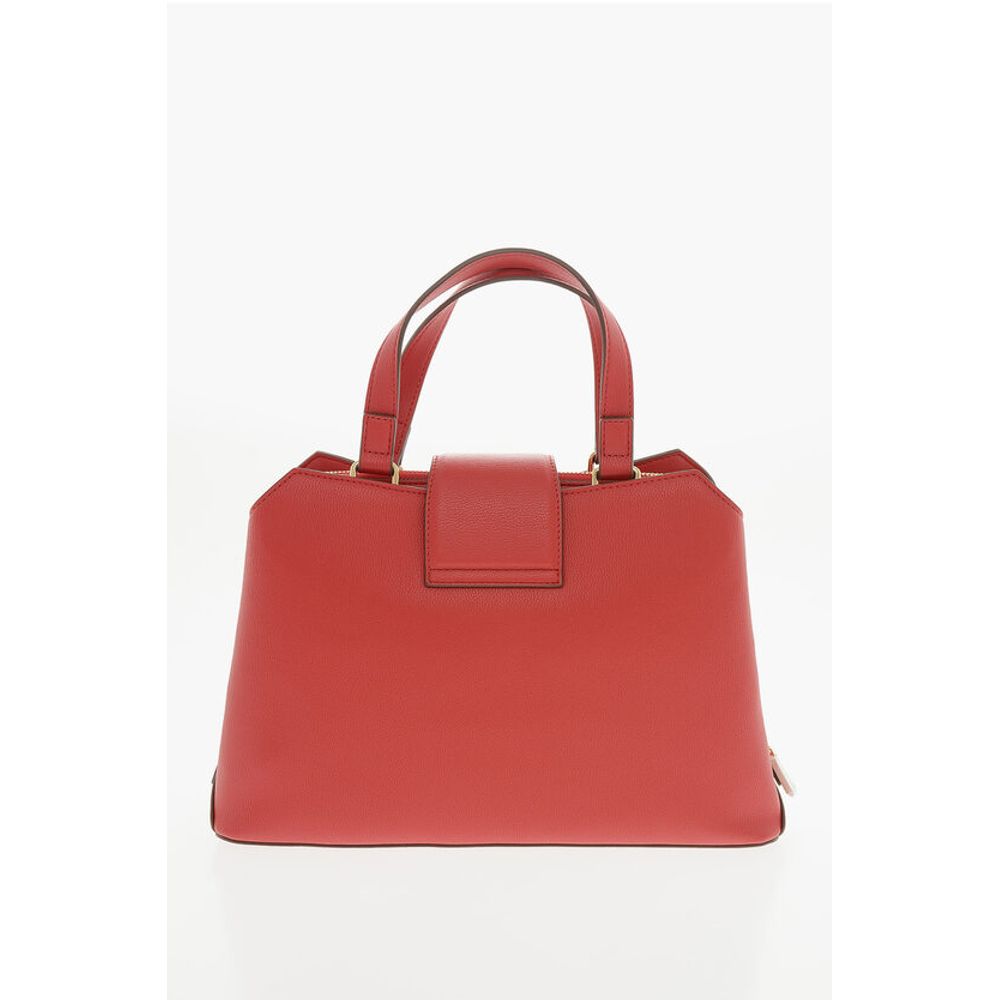 Moschino Rote Polyethylen-Tragetasche