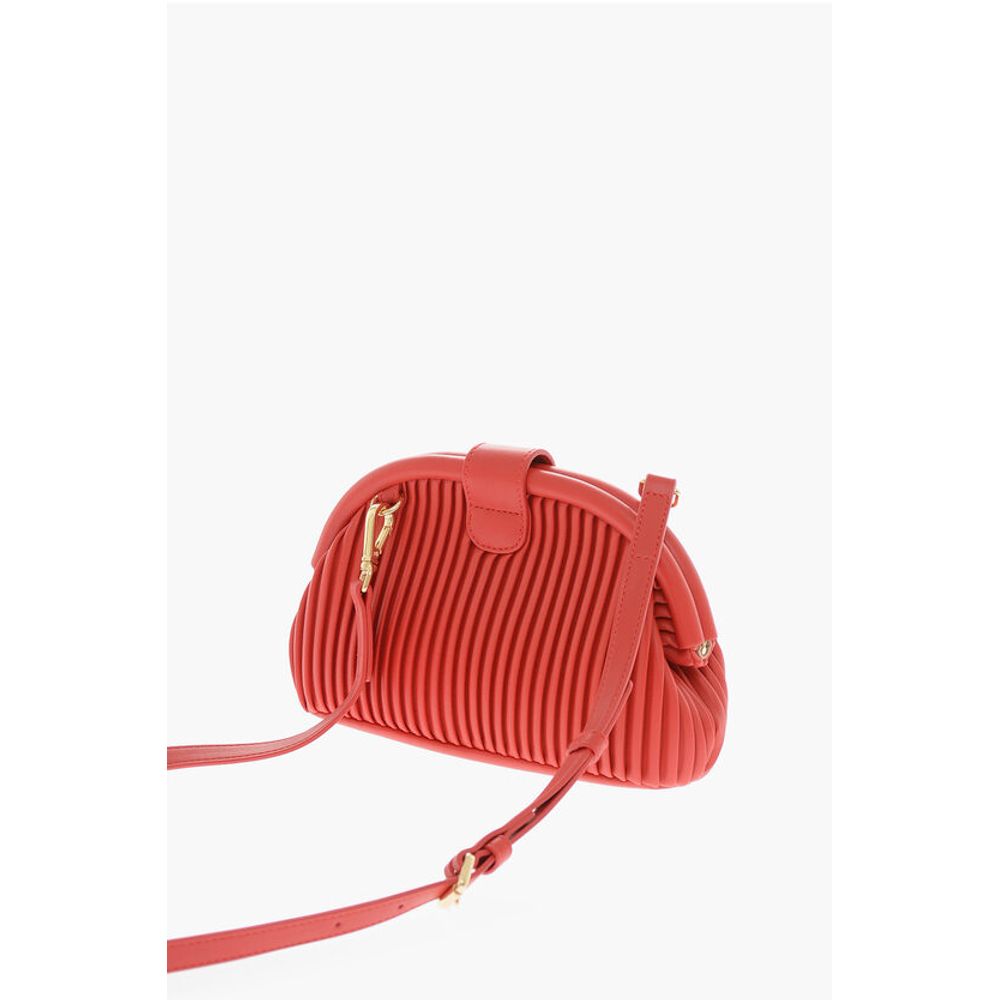 Moschino Rote Polyethylen-Tragetasche